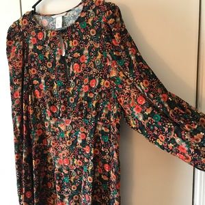 Beautiful H&M sheath boho peasant dress tunic NWT